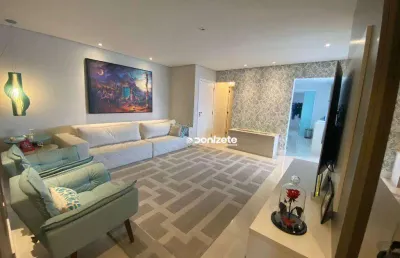 Apartamento à venda, 126 m² por r$ 1.489.999,98 - vila scarpelli - santo andré/sp