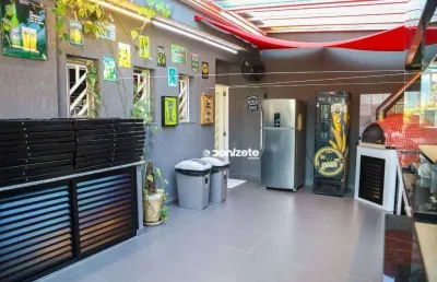 Sobrado com 3 dormitórios à venda, 224 m² por r$ 900.000,00 - vila floresta - santo andré/sp