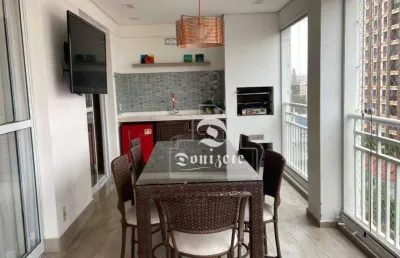 Apartamento com 3 dormitórios à venda, 184 m² por r$ 2.200.000,00 - jardim bela vista - santo andré/sp