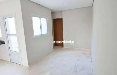 Apartamento com 2 dormitórios à venda, 44 m² por r$ 351.000,00 - vila scarpelli - santo andré/sp
