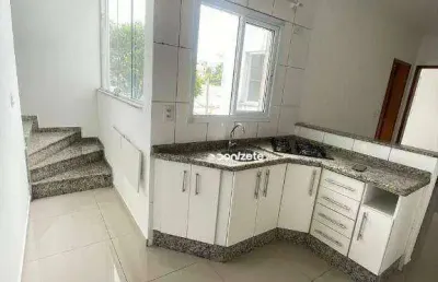 Cobertura à venda, 76 m² por r$ 369.999,99 - vila pires - santo andré/sp