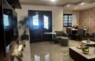 Sobrado a venda  com 4 dormitórios/3 vagas - espaço gourmet -  santa maria - santo andré/sp