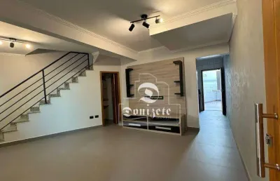 Sobrado para alugar, 135 m² por r$ 4.841,94/mês - jardim paraíso - santo andré/sp