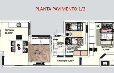 Apartamento com 2 dormitórios à venda, 67 m² por r$ 595.000,00 - vila assunção - santo andré/sp