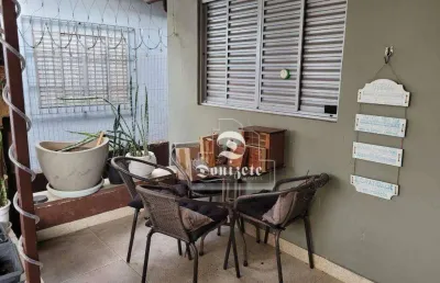 Casa com 4 dormitórios à venda, 231 m² por r$ 1.299.000,00 - centro - santo andré/sp