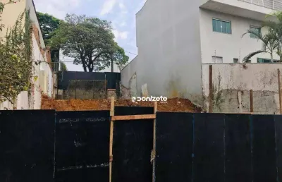 Terreno à venda, 249 m² por r$ 700.000,00 - vila guiomar - santo andré/sp