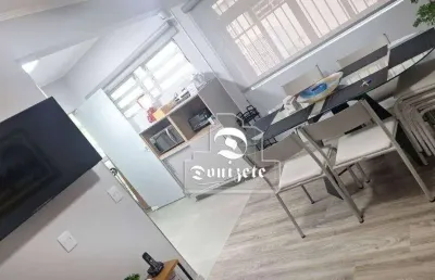 Apartamento com 1 dormitório à venda, 69 m² por r$ 636.000,00 - campestre - santo andré/sp
