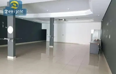 Salão para alugar, 200 m² por r$ 11.570,00/mês - jardim - santo andré/sp