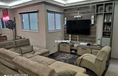 Cobertura à venda, 156 m² por r$ 579.000,00 - vila alzira - santo andré/sp