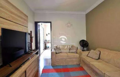 Sobrado com 3 dormitórios à venda, 272 m² por r$ 1.050.000,00 - vila pires - santo andré/sp