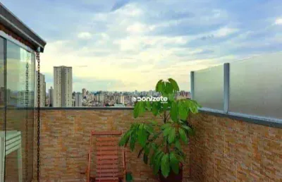 Cobertura com 2 dormitórios à venda, 82 m² por r$ 425.000,00 - santa maria - santo andré/sp
