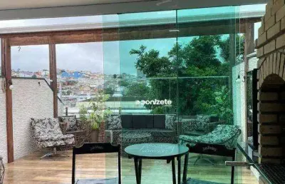 Cobertura à venda, 112 m² por r$ 498.000,00 - vila vitória - santo andré/sp