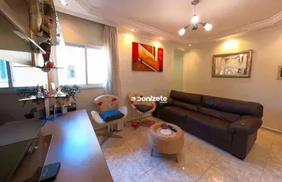 Cobertura com 3 dormitórios à venda, 134 m² por r$ 579.000,00 - vila pires - santo andré/sp