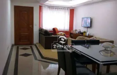 Sobrado com 3 dormitórios à venda, 148 m² por r$ 1.200.000,00 - jardim bela vista - santo andré/sp