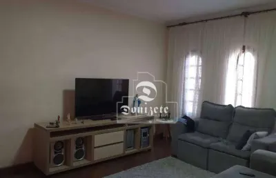 Sobrado com 3 dormitórios à venda, 181 m² por r$ 745.000,00 - jardim las vegas - santo andré/sp