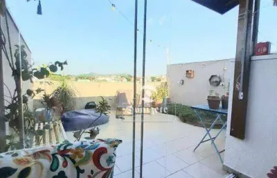 Cobertura à venda, 76 m² por r$ 385.000,00 - vila helena - santo andré/sp