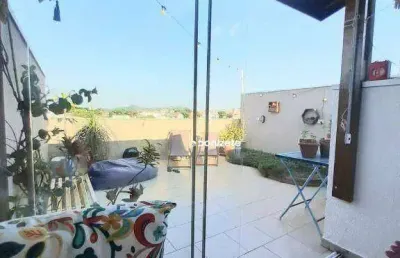 Cobertura à venda, 76 m² por r$ 385.000,00 - vila helena - santo andré/sp