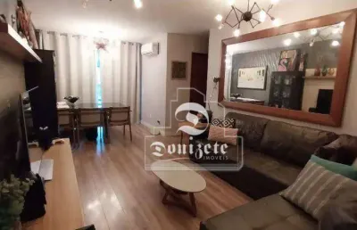 Apartamento com 2 dormitórios à venda, 70 m² por r$ 750.000,00 - jardim - santo andré/sp