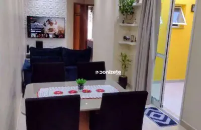 Apartamento com 2 dormitórios à venda, 50 m² por r$ 340.000,00 - parque capuava - santo andré/sp