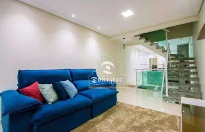 Sobrado com 2 dormitórios à venda, 134 m² por r$ 789.999,90 - vila américa - santo andré/sp