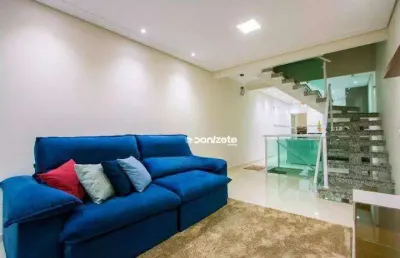 Sobrado com 2 dormitórios à venda, 134 m² por r$ 789.999,90 - vila américa - santo andré/sp