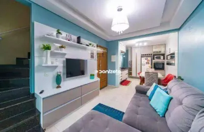 Cobertura com 3 dormitórios à venda, 150 m² por r$ 640.000,00 - vila cecília maria - santo andré/sp