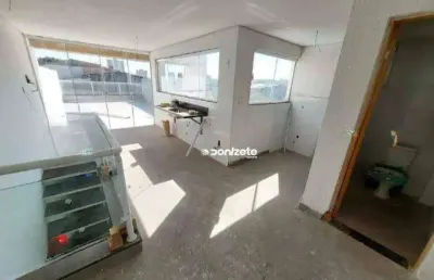 Cobertura com 3 dormitórios à venda, 140 m² por r$ 589.999,91 - vila pires - santo andré/sp