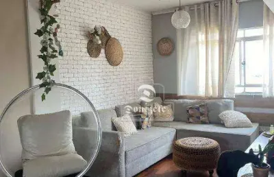 Apartamento à venda, 82 m² por r$ 455.000,00 - campestre - santo andré/sp