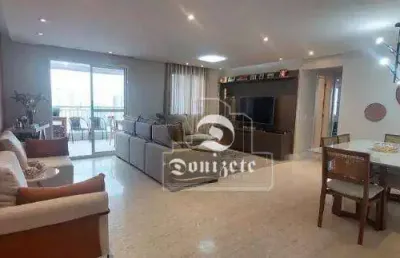 Apartamento com 3 dormitórios à venda, 115 m² por r$ 1.090.000,00 - vila valparaíso - santo andré/sp