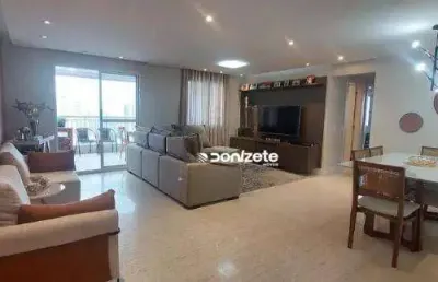 Apartamento com 3 dormitórios à venda, 115 m² por r$ 1.090.000,00 - vila valparaíso - santo andré/sp