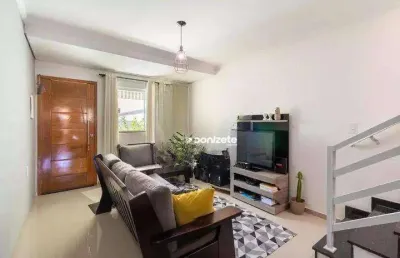 Sobrado com 3 dormitórios à venda, 96 m² por r$ 639.999,90 - parque das nações - santo andré/sp
