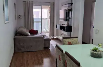 Apartamento com 3 dormitórios à venda, 84 m² por r$ 680.000,00 - vila valparaíso - santo andré/sp