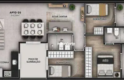 Cobertura com 3 dormitórios à venda, 121 m² por r$ 849.999,99 - jardim bela vista - santo andré/sp