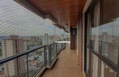 Apartamento com 4 dormitórios à venda, 240 m² por r$ 899.899,00 - jardim - santo andré/sp