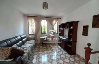 Sobrado com 4 dormitórios, 221 m² - venda por r$ 1.200.000,00 ou aluguel por r$ 7.255,02/mês - centro - santo andré/sp