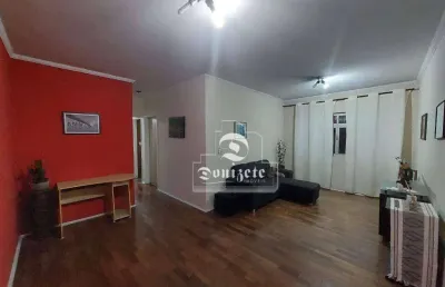 Apartamento com 3 dormitórios à venda, 98 m² por r$ 490.000,00 - vila alzira - santo andré/sp