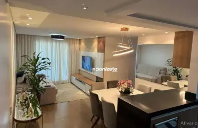 Apartamento com 3 dormitórios à venda, 115 m² por r$ 1.179.000,00 - vila valparaíso - santo andré/sp