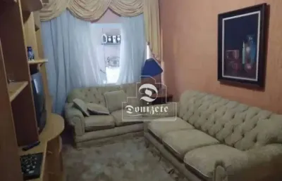 Sobrado com 2 dormitórios para alugar, 115 m² por r$ 3.560,00/mês - vila cecília maria - santo andré/sp