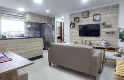 Cobertura à venda, 120 m² por r$ 645.000,00 - vila scarpelli - santo andré/sp