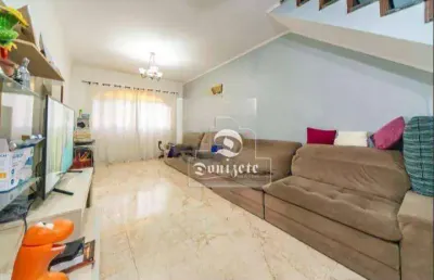 Sobrado com 3 dormitórios à venda, 180 m² por r$ 980.000,00 - centro - santo andré/sp