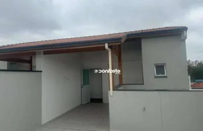 Cobertura com 2 dormitórios à venda, 47 m² por r$ 460.000,00 - vila scarpelli - santo andré/sp