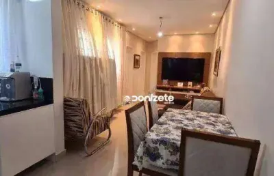 Cobertura com 2 dormitórios à venda, 108 m² por r$ 636.000,00 - parque jaçatuba - santo andré/sp
