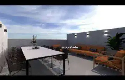 Cobertura com 2 dormitórios à venda, 105 m² por r$ 489.999,90 - vila camilópolis - santo andré/sp