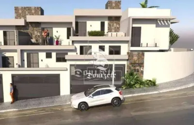 Sobrado com 3 dormitórios à venda, 130 m² por r$ 649.999,90 - jardim stella - santo andré/sp