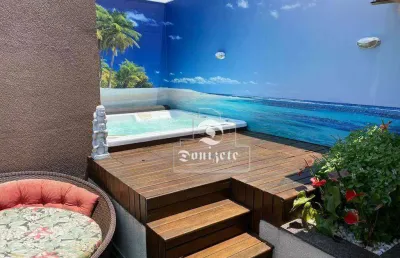 Cobertura com 3 dormitórios, 145 m² - venda por r$ 1.500.000,00 ou aluguel por r$ 8.370,01/mês - campestre - santo andré/sp