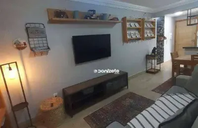Apartamento com 2 dormitórios à venda, 60 m² por r$ 530.000,00 - vila alzira - santo andré/sp