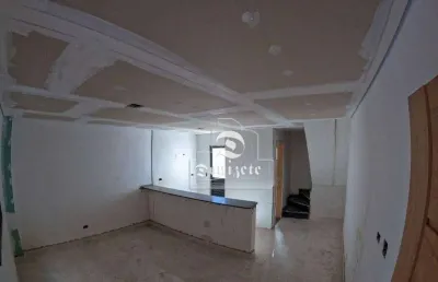 Sobrado com 2 dormitórios à venda, 56 m² por r$ 350.000,00 - vila valparaíso - santo andré/sp