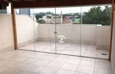 Cobertura com 2 dormitórios à venda, 94 m² por r$ 476.000,00 - vila floresta - santo andré/sp