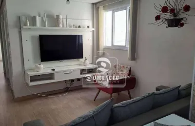 Apartamento com 2 dormitórios à venda, 62 m² por r$ 395.000,00 - vila humaitá - santo andré/sp