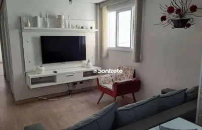 Apartamento com 2 dormitórios à venda, 62 m² por r$ 395.000,00 - vila humaitá - santo andré/sp